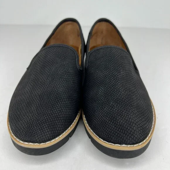 Cliffs by White Mountain Womens C30525 Dallis Black Slip On Size 8.5 M Loafers - Picture 3 of 11